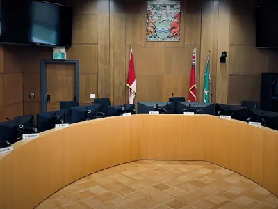 Council Chambers where marriage ceremonies take place