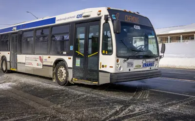 Peterborough Transit bus