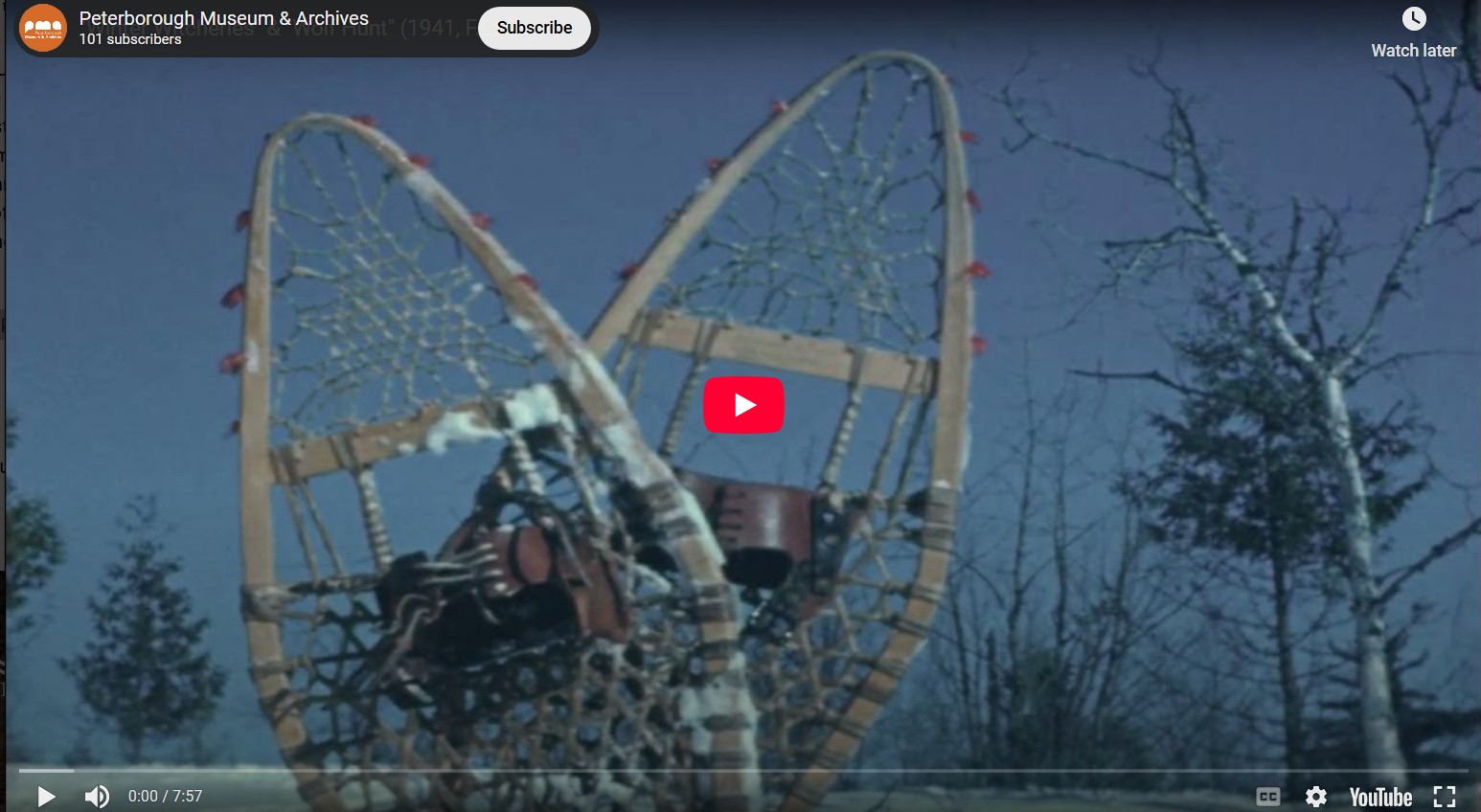 Image of F.L Roy Film called Winter Witcheries & Wolf Hunt