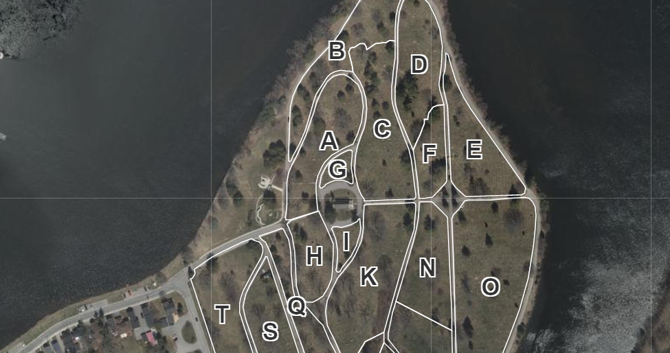 Cemetery map