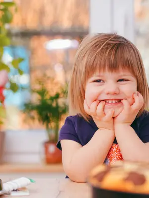 Child smiling